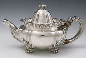 Tiffany antique sterling silver teapot