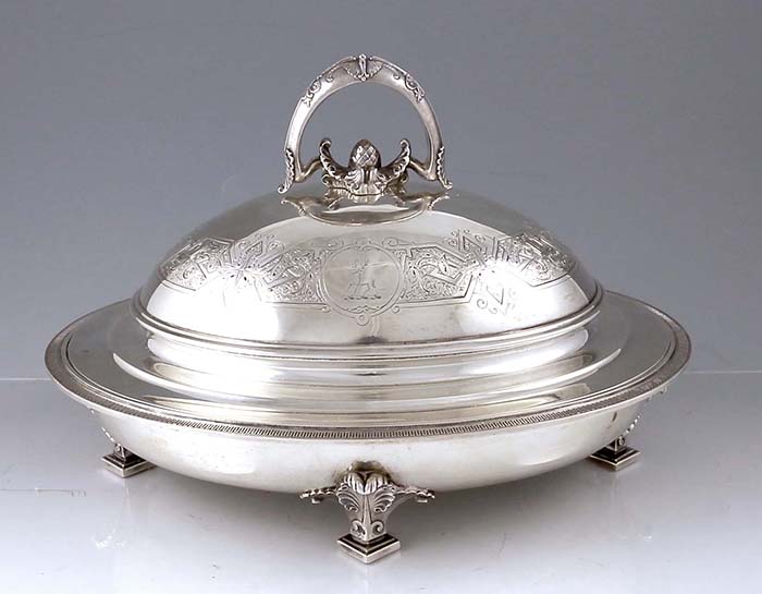 Tiffany Broadway sterling silver covererd vegetable tureen