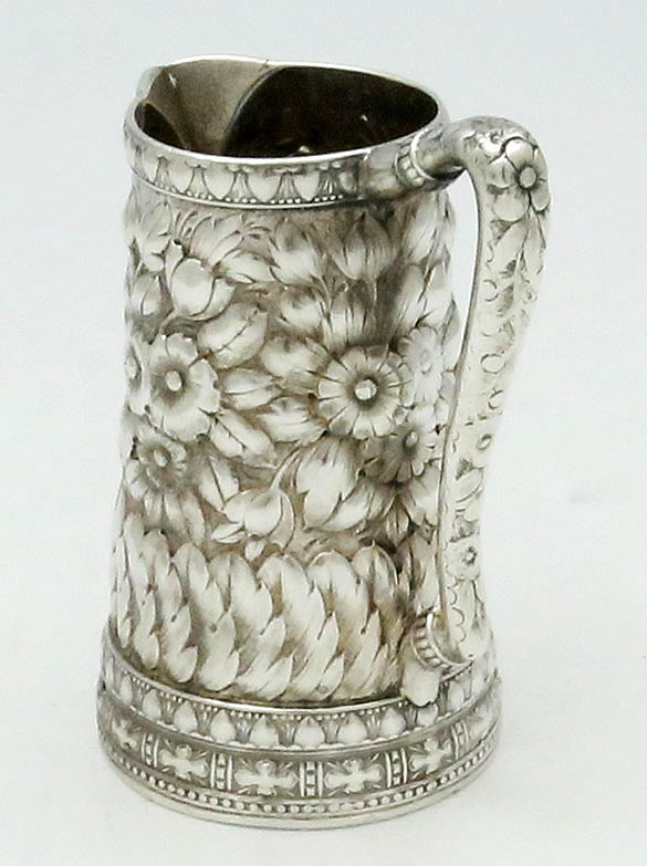 Tiffany antique sterling cream pitcher