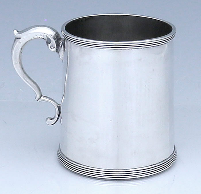 William G Forbes coin silver cup