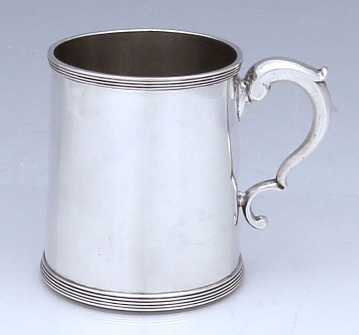 William G Forbes coin silver cup