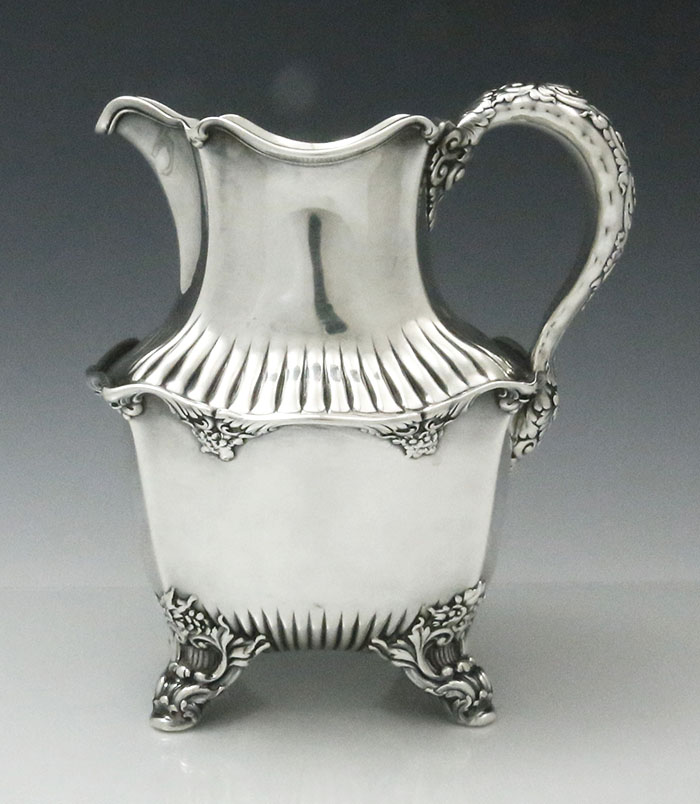 Whiting antique sterling silver pitcher