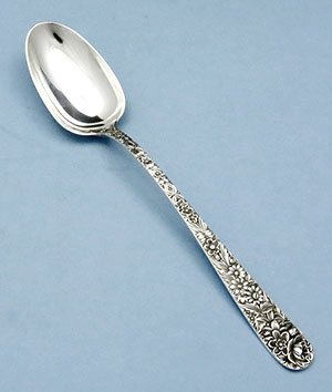 S Kirk & Son repousse stuffing spoon