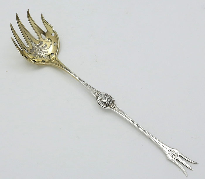 Peter Krider medallion olive fork
