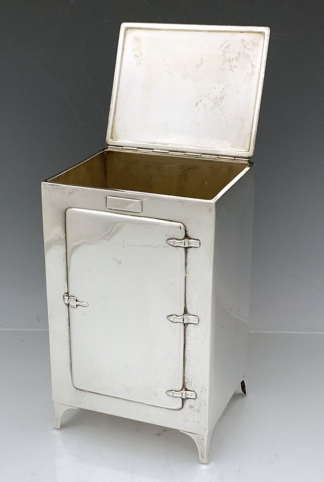 Ahrendt and Taylor sterling silver ice chest