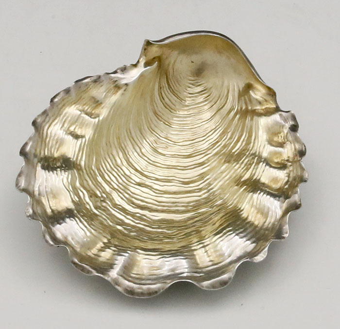 antique Gorham shell shaped dish