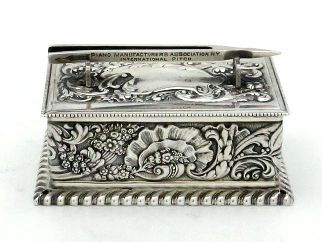 Gorham antique sterling silver stamp box