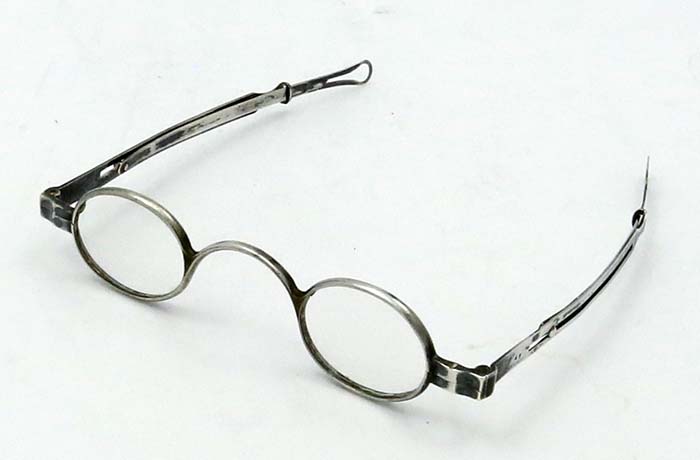 antique coin silver eye glasses