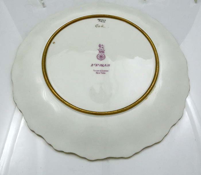 Royal Doulton plates for Tiffany & Co New York