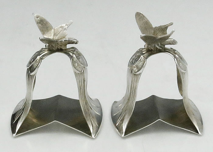 Whiting antique ster;ling silver napkin rings