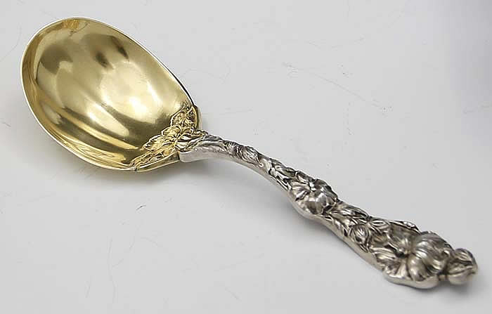 Blackington sterling gilted spoon monogrammed