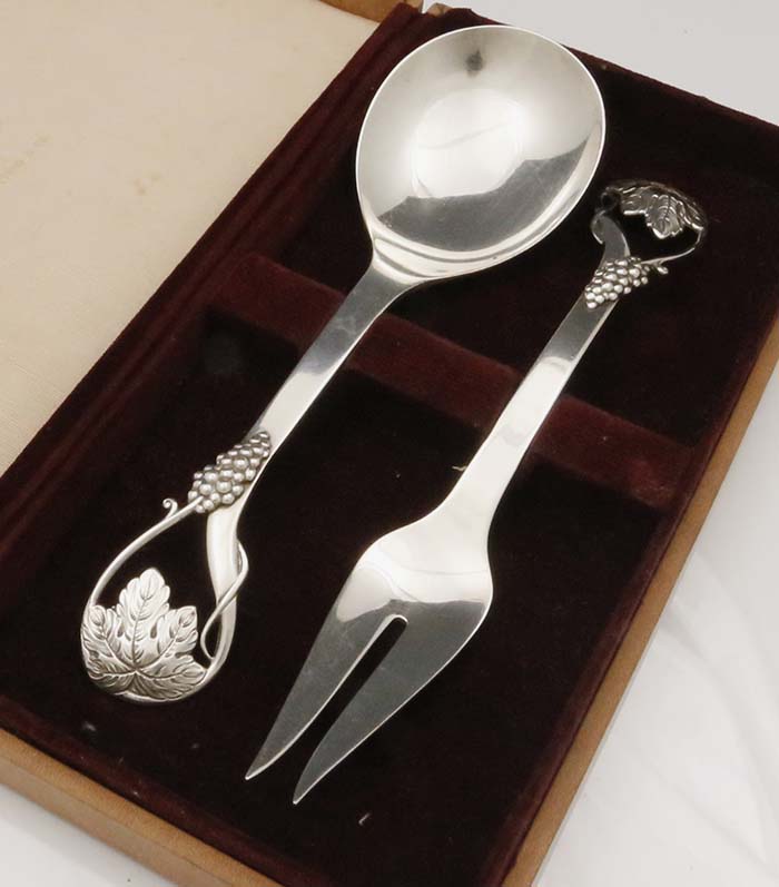 Frank Whiting sterling silver set in box original