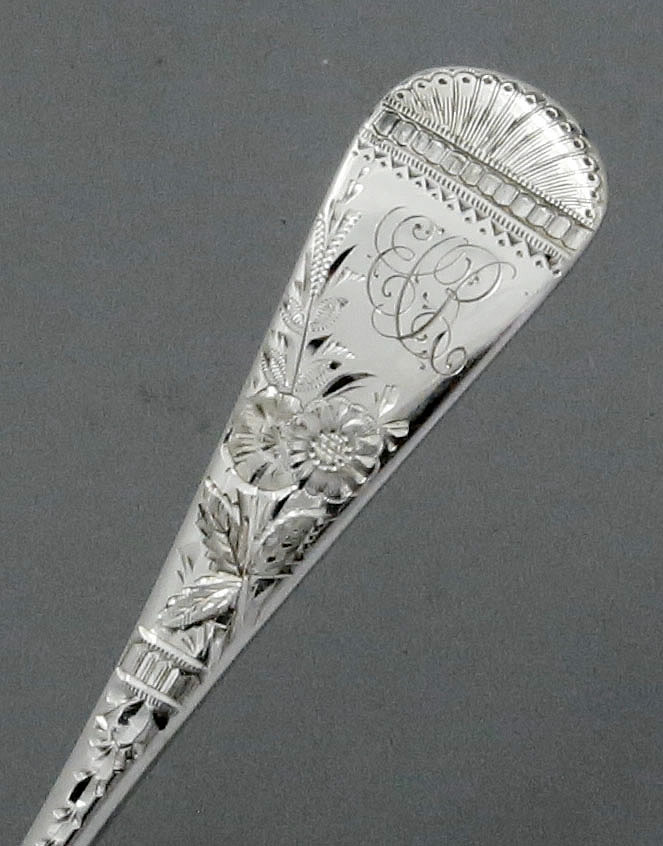 engraving on Gorham luncheon forks