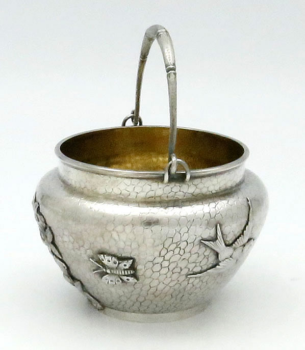Sugar bowl by Durgin Aesthetic silver