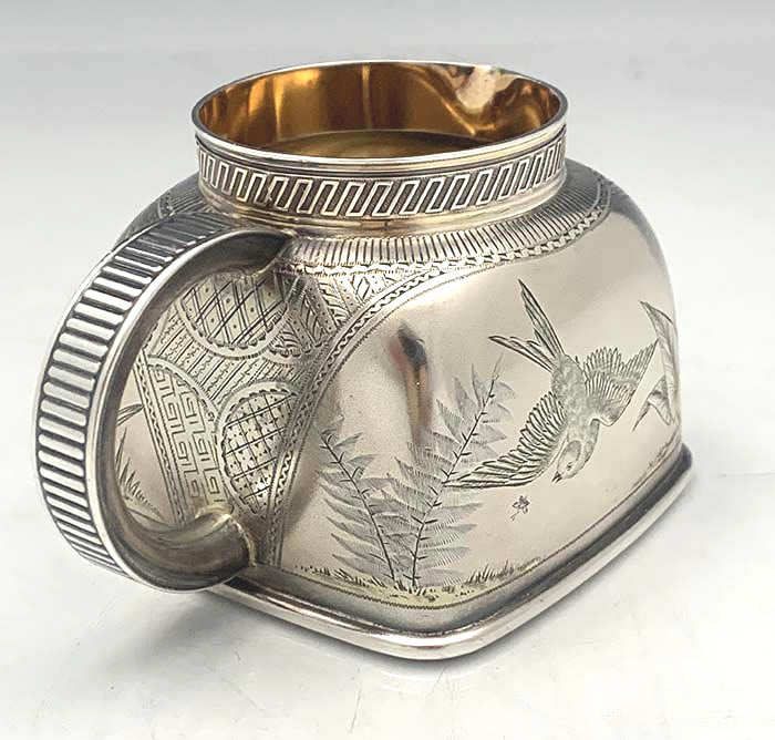 Gorham antique sterling silver cream pitcher