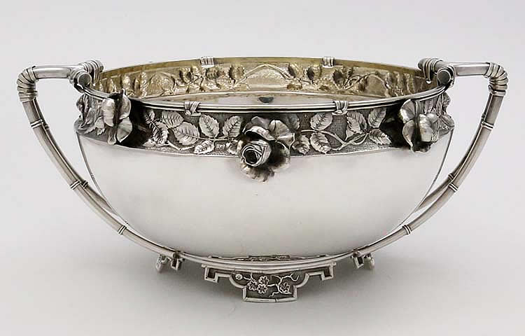 Gorham antique sterling rose bowl aesthetic