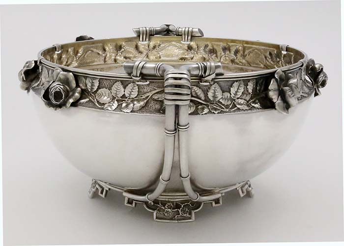Gorham antique sterling silver rose bowl
