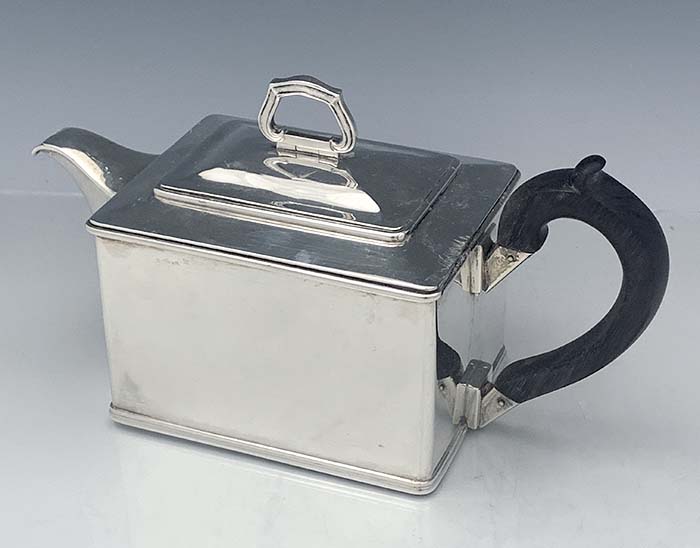 Russian antique silver teapot