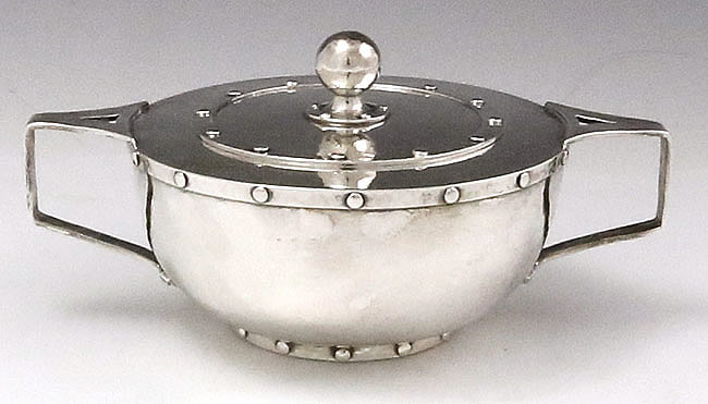 Shreve sterling silver sugar bowl