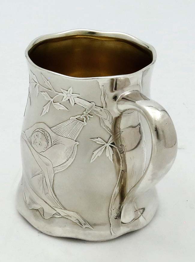 rare Tiffany sterling silver child's cup