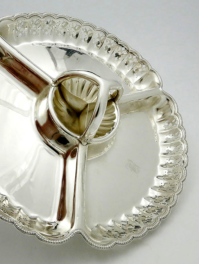Tiffany sterling silver serving dish