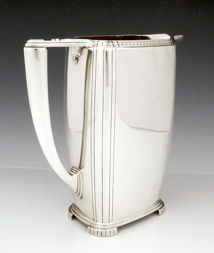 Wallace sterling art deco pitcher