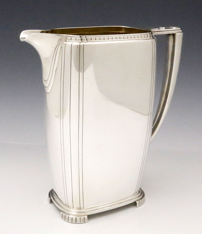 Wallace sterling art deco piotcher