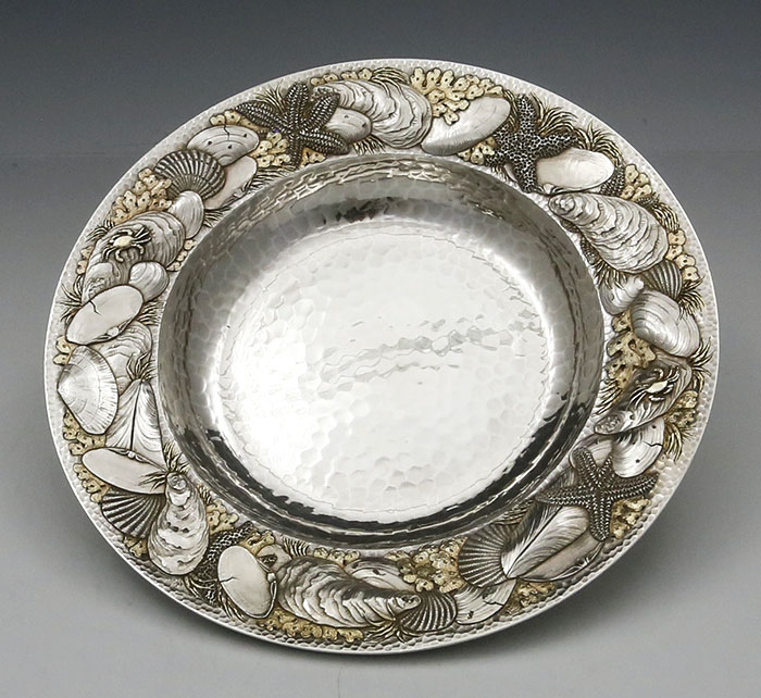 Whiting antique sterling shell bowls
