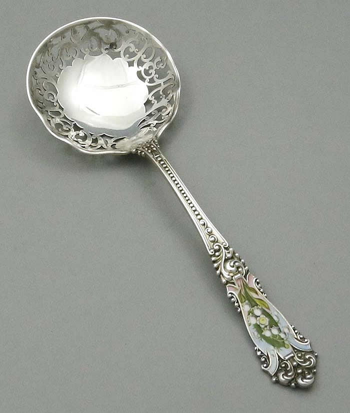 Reed and Barton antique sterling pea server