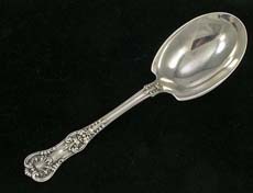 Tiffany English King serving spoon sterling silver