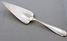 Tiffany Marquise sterling serrated pie server