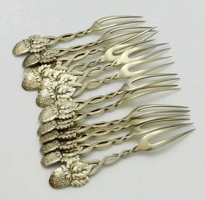 Tiffany antique sterling forks