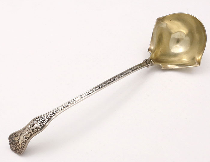 Tiffany Olympian sterling silver sauce ladle