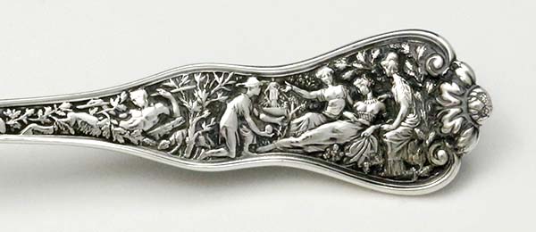 Tiffany Olympian sterling silver serving spoon handle