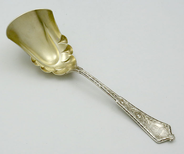 Tiffany Persian antique sterling scoop