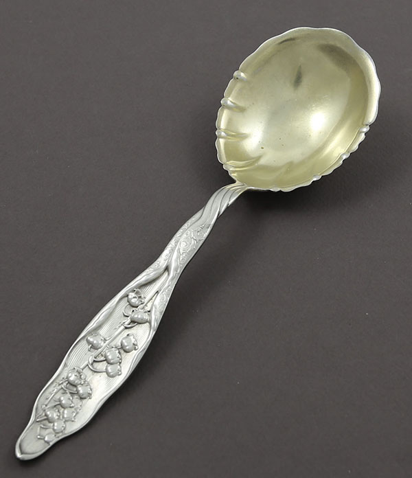 whiting lily of the valley serving spoon
