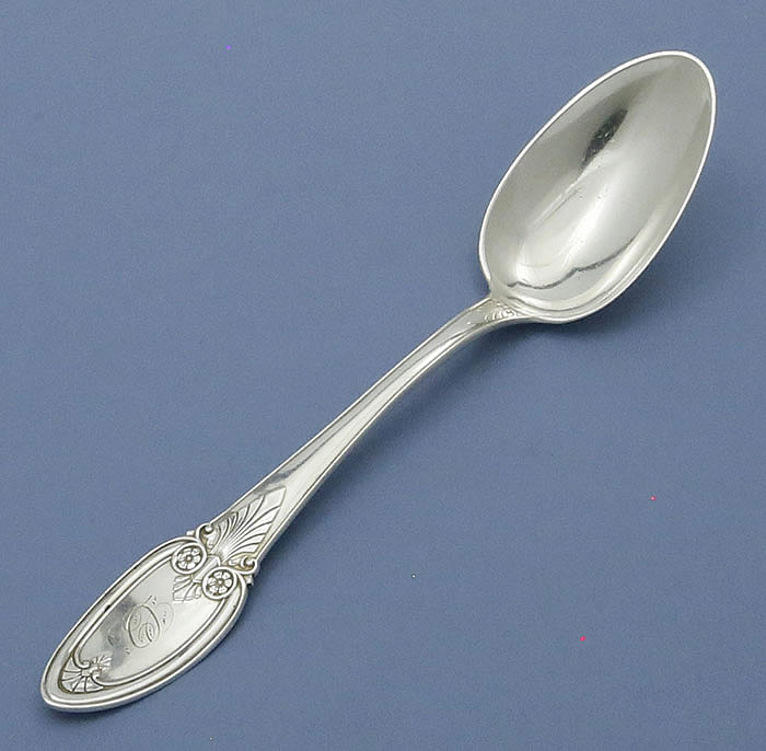 Whiting old honeysuckle spoon sterling silver